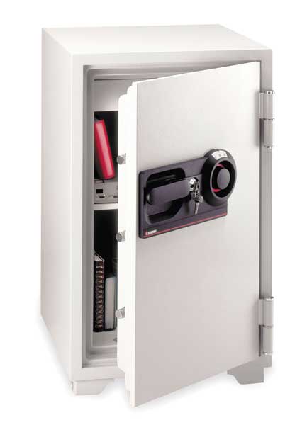 Fire Rated Security Safe, 3 cu ft, 335 lb, 1 hr. Fire Rating