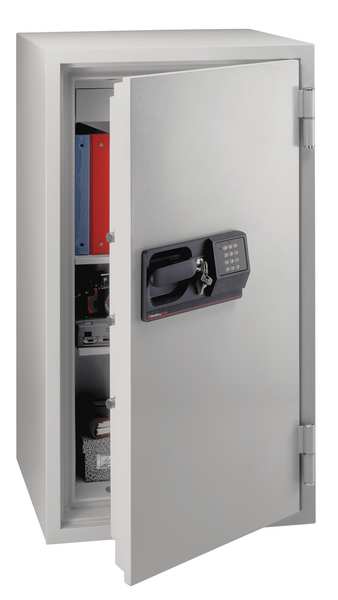 Fire Rated Security Safe, 4.6 cu ft, 509 lb, 1 hr. Fire Rating