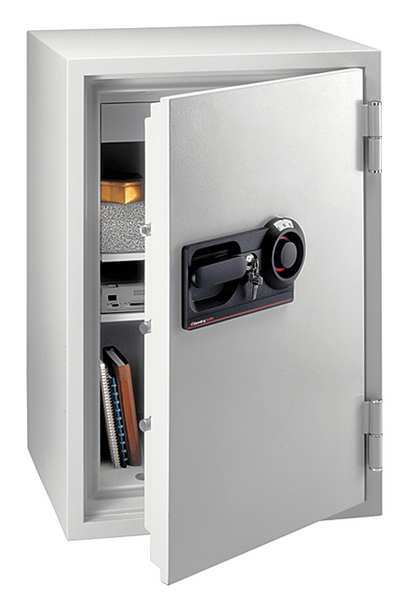 Fire Rated Security Safe, 4.6 cu ft, 509 lb, 1 hr. Fire Rating
