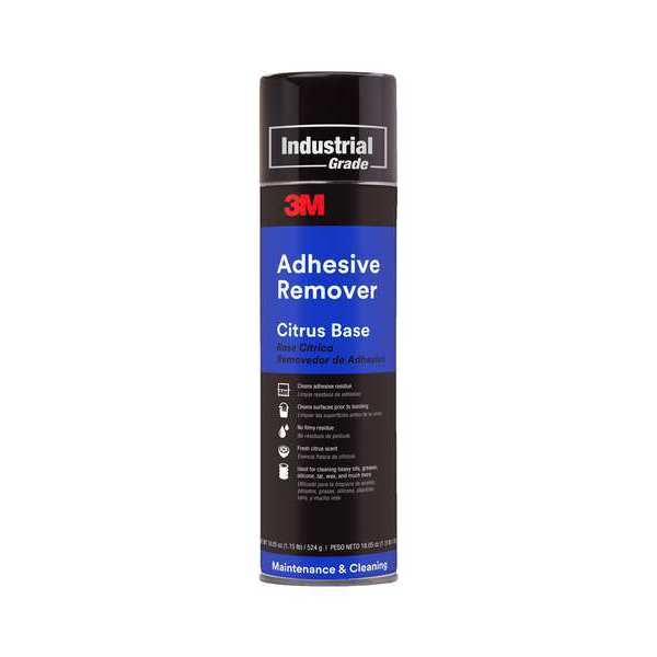 Citrus Based Adhesive Remover, 18.5 oz, Aerosol Can