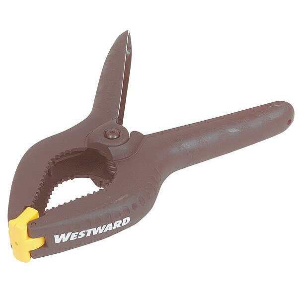 Spring Clamp, 3 In, No-Slip