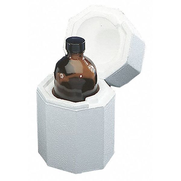 Shipper Bottle, 3 In. L, 3 In. W, PK60