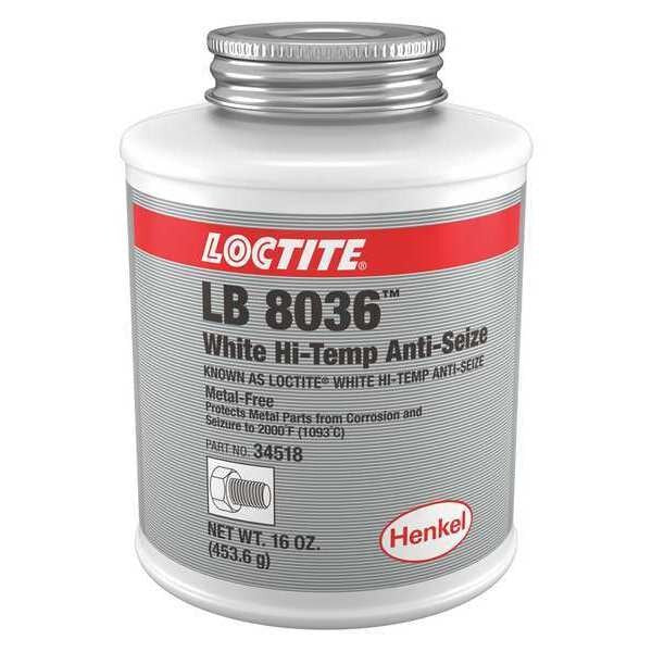 Anti Seize Compound, White Hi-Temp, 16oz LB 8036â¢