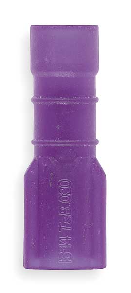 Female Disconnect, Blue, 16 to 14AWG, PK100