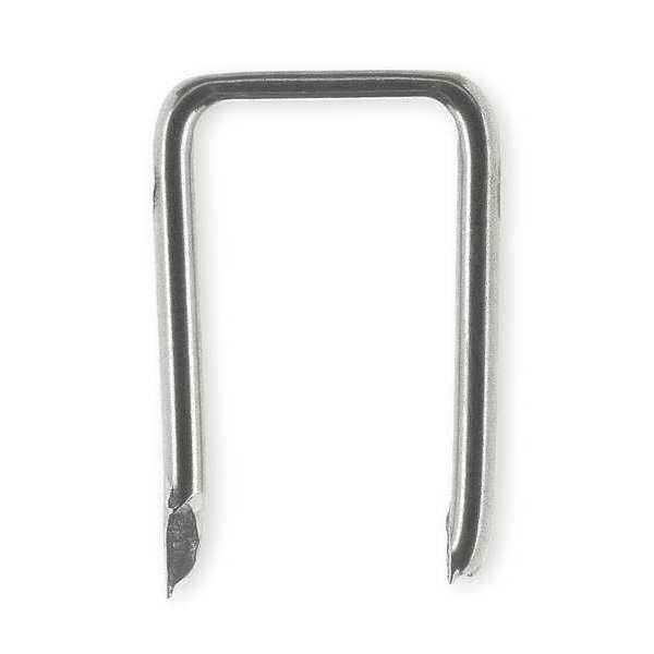 Cable Staples, 31.75 mm Leg L, Steel, 100 PK