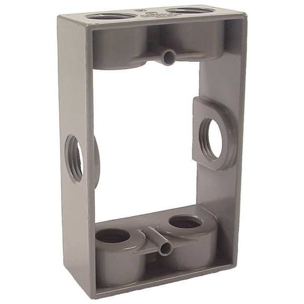 Weatherproof Box, 1Gang, 6Inlet