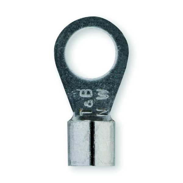 20-18 AWG Non-Insulated Ring Terminal #8 Stud PK1000