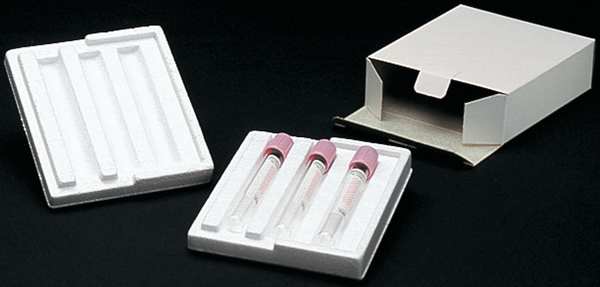 Test Tube Mailer, 7-7/8 In H, PK100