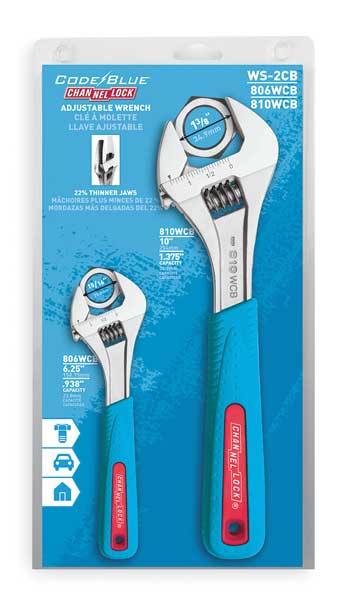 Adj. Wrench Set, 6