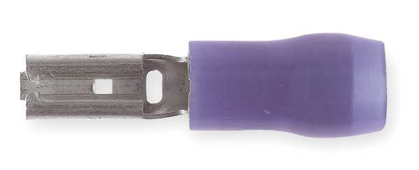 Female Disconnect, Blue, 16 to 14AWG, PK100