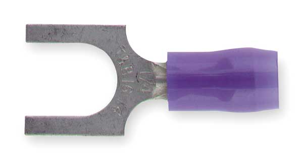18-14 AWG Nylon Fork Terminal 1/4