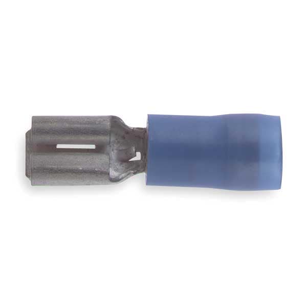 Female Disconnect, Blue, 16 to 14AWG, PK100
