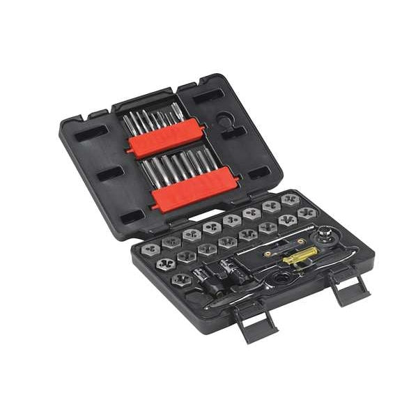 40 Pc. Metric Ratcheting Tap and Die Set