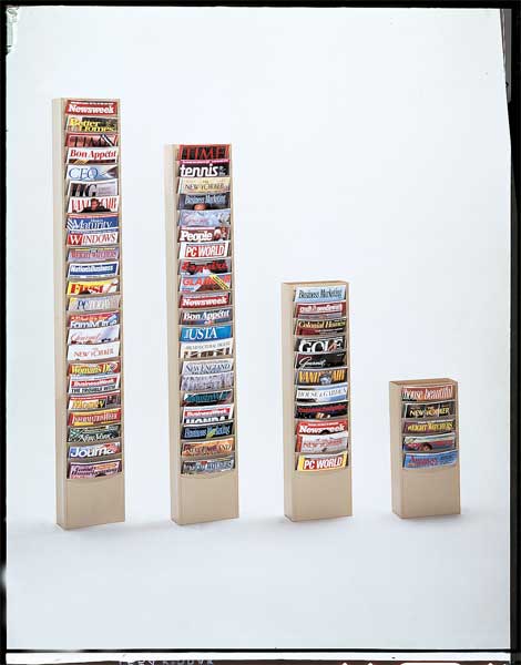 Literature Rack, Compartment 11, Blk