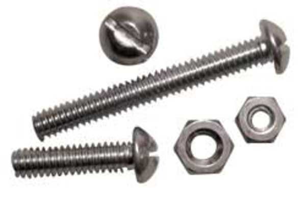 Bolt Assortment, Steel, Zinc Plated Finish