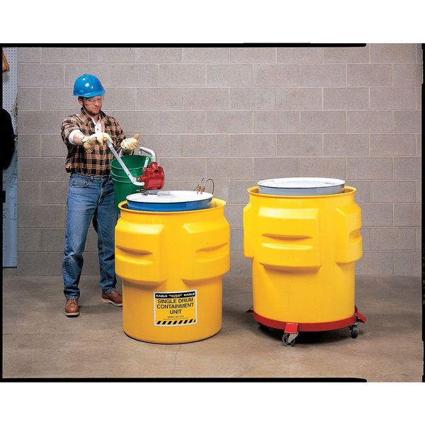 Single Drum Spill Container, 65 Gal