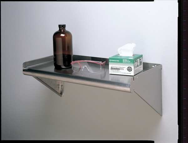 Stainless Steel Wall Shelf, 11-1/8