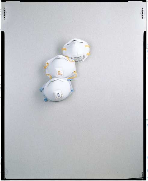 N95 Disposable Respirator, S, White, PK20