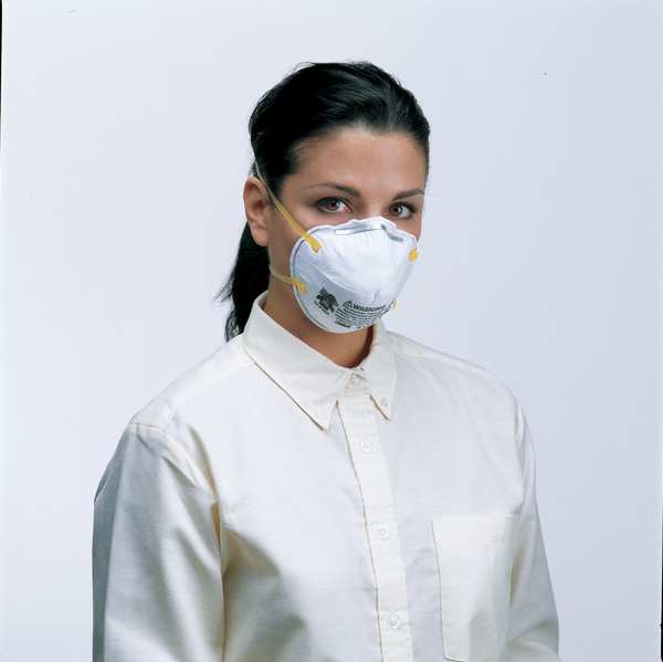R95 Disposable Respirator, Universal, Blue, PK20