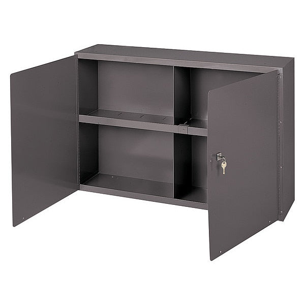 20 ga. Steel Storage Cabinet, 33-3/4 in W, Stationary
