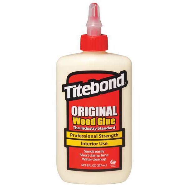 Wood Glue, Original Series, Yellow, 24 hr Full Cure, 8 oz, Bottle