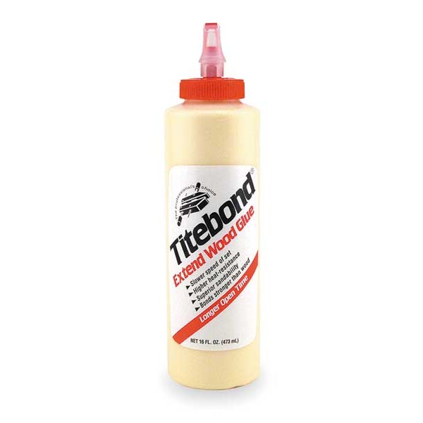 Wood Glue, Original Extend Series, Yellow, 24 hr Full Cure, 16 oz, Bottle