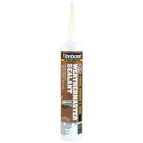 Sealant, 10.1 oz, Cartridge, Bronze, Polymer Base