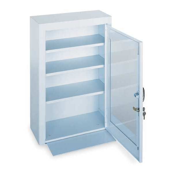 Empty First Aid Cabinet, Steel, White
