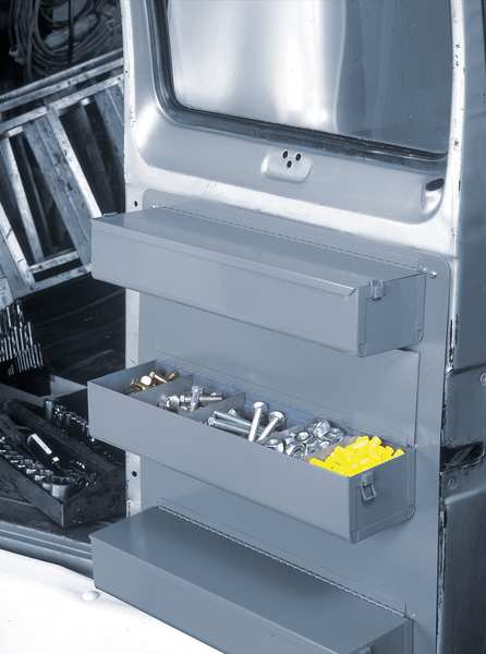 20 Gal. Steel Truck/Van Door Storage Tray