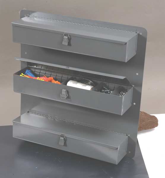 20 Gal. Steel Truck/Van Door Storage Tray