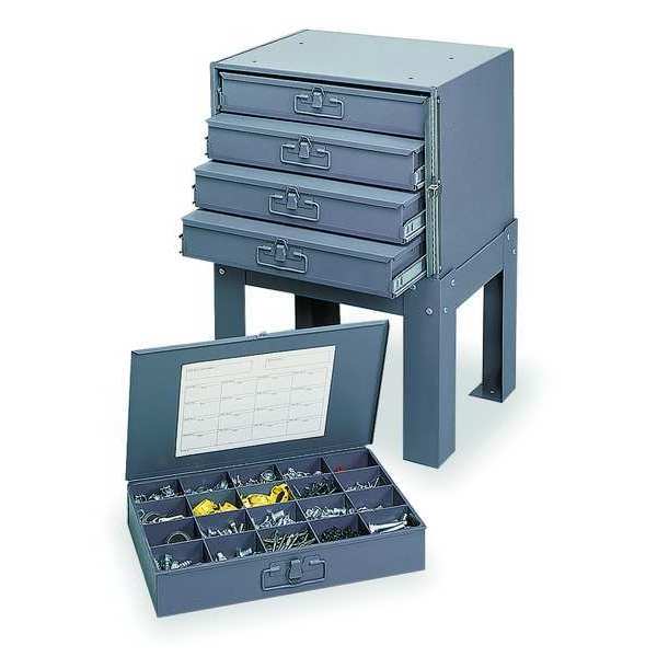 Compartment Drawer with 12 compartments, Steel