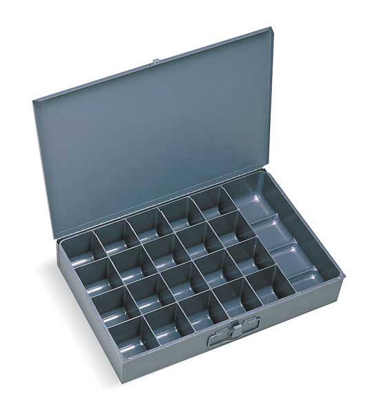 Compartment Drawer with 21 compartments, Steel