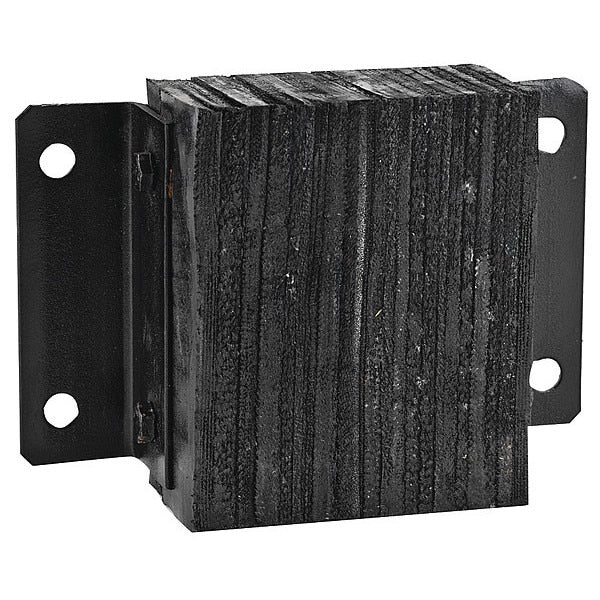 Dock Bumper, 12x4-1/2x32-3/4 In., Rubber