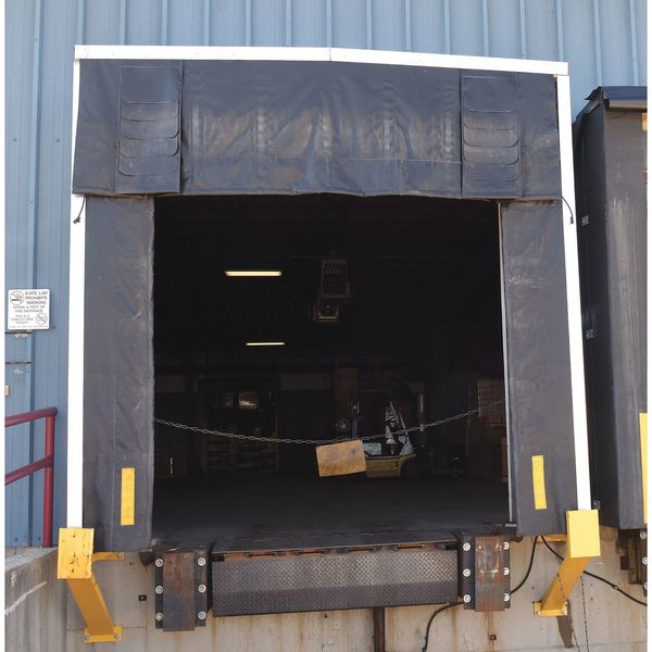 Dock Shelter, 24 In, For 10 Ft Doors