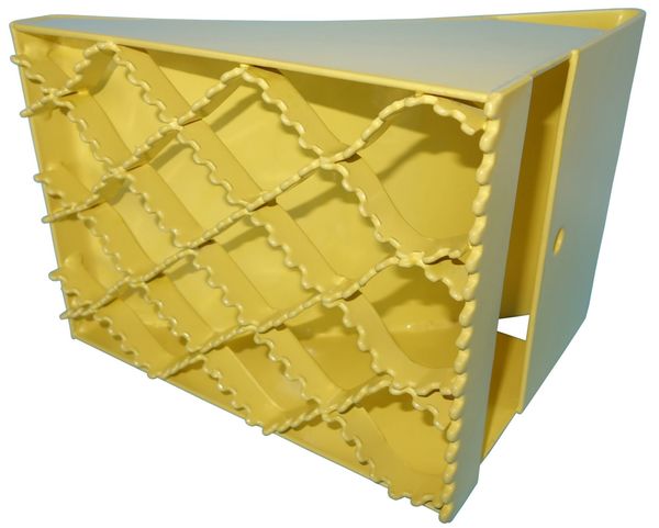 Wheel Chock, 8 In, Formed Steel