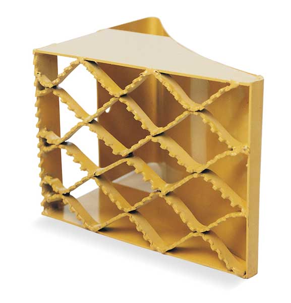 Wheel Chock, 8 In, Formed Steel
