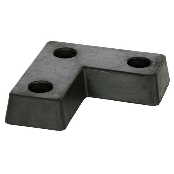 Dock Bumper, 18 x 4 x 18 In, Rubber