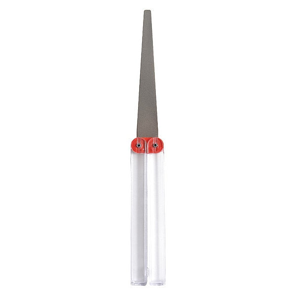Sharpening File, Flat, Dia, Red, Fine