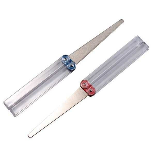 Sharpening File, Flat, Dia, Blue, Coarse