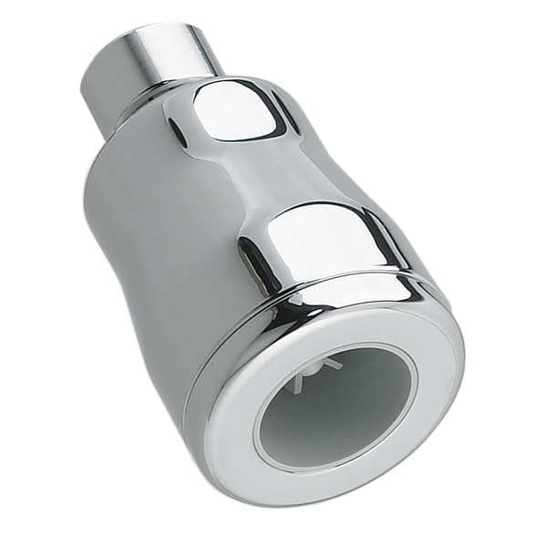 Water Saving Single Function, Shower Head, Polished Chrome, Wall