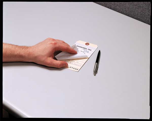 Two-Part Inventory Tag, Cardstock, PK100