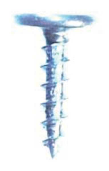 Wood Screw, #10, 5/8 in, Zinc Plated Steel Flat Head Phillips Drive, 100 PK
