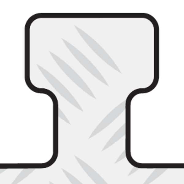 Cable Protector, Hinged, 3 Channels, 3 ft.