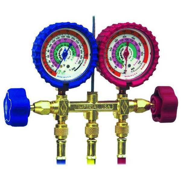 Mechanical Manifold Gauge Set, 2-Valve