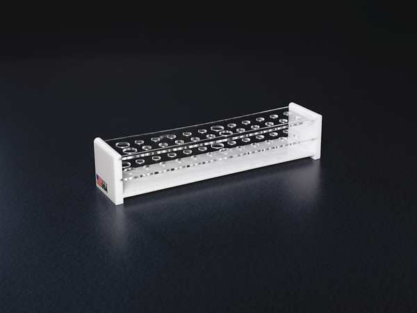 90 TUBE HLDR BLOOD BANK CL WH 2.5