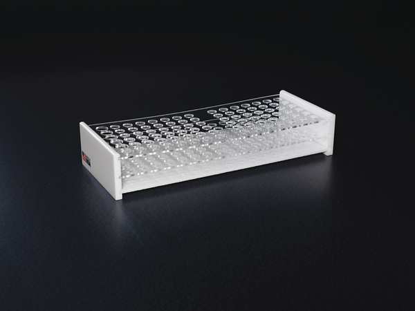 90 TUBE HLDR BLOOD BANK CL WH 2.5