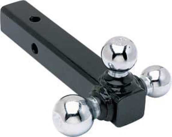 Triple Ball Mount, Black