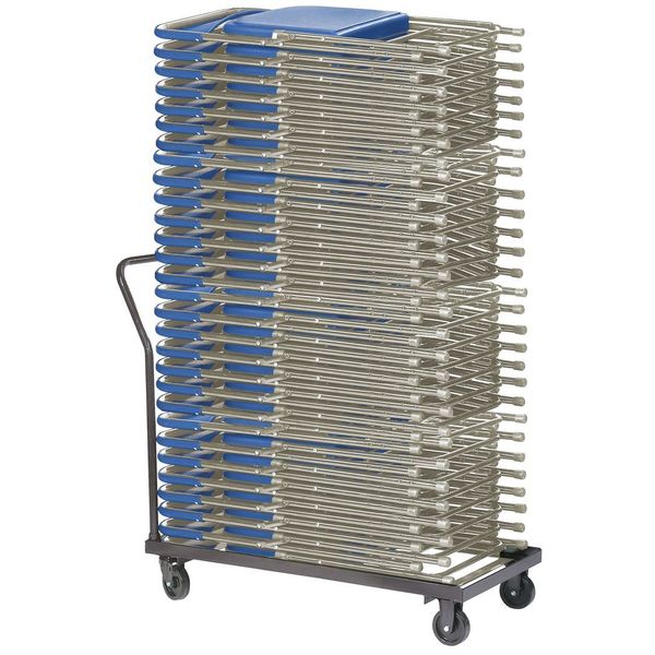 Folding Chair Dolly, 300 lb. Load Capacity, Holds 36 Chairs