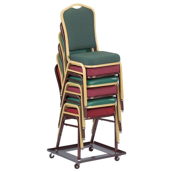 Stacked Chair Dolly, 1000 lb. Load Capacity, Holds 10 Chairs