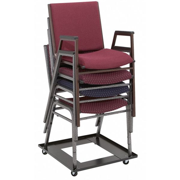 Stacked Chair Dolly, 1000 lb. Load Capacity, Holds 10 Chairs